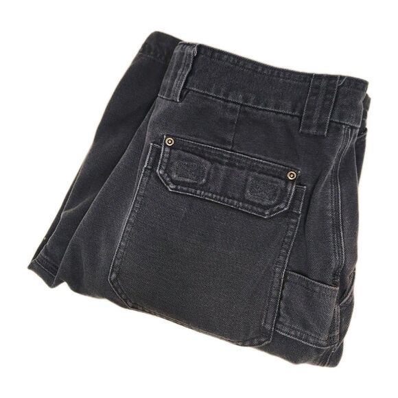 Duluth Fire Hose Work Shorts Men's 32 Navy‎ Blue Cargo 12" Canvas Utility - Picture 1 of 6